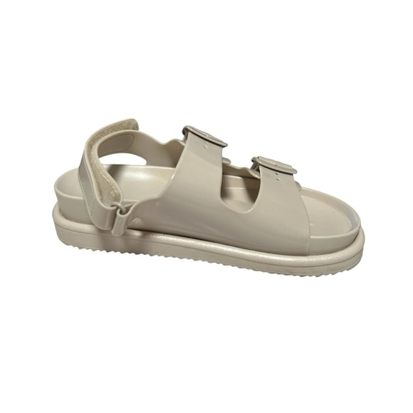 CUSHIONAIRE Women's 38 7.5 Feather cloud recovery slide sandals with +Comfort - Picture 3 of 8